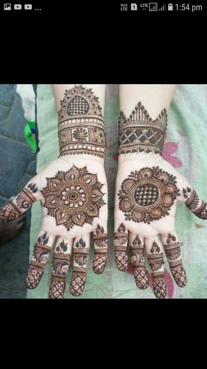 Royal mehandi art