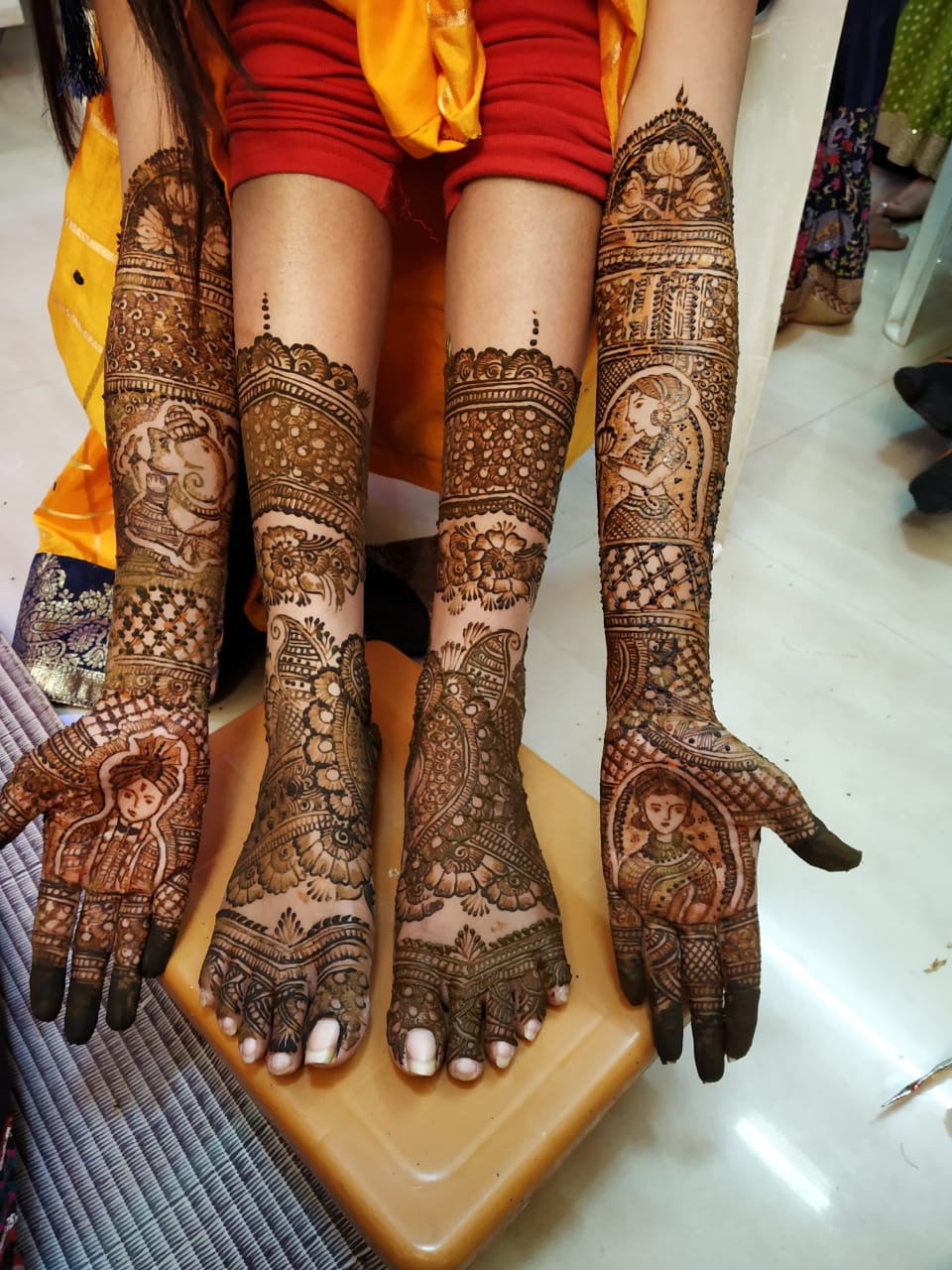 Royal mehandi art